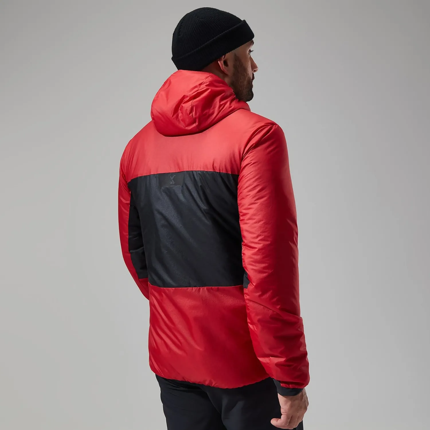 Berghaus MTN Arete LB Synthetischer Hoodie für Herren - Rot/Schwarz-Herren Hoodies Und Sweatshirts
