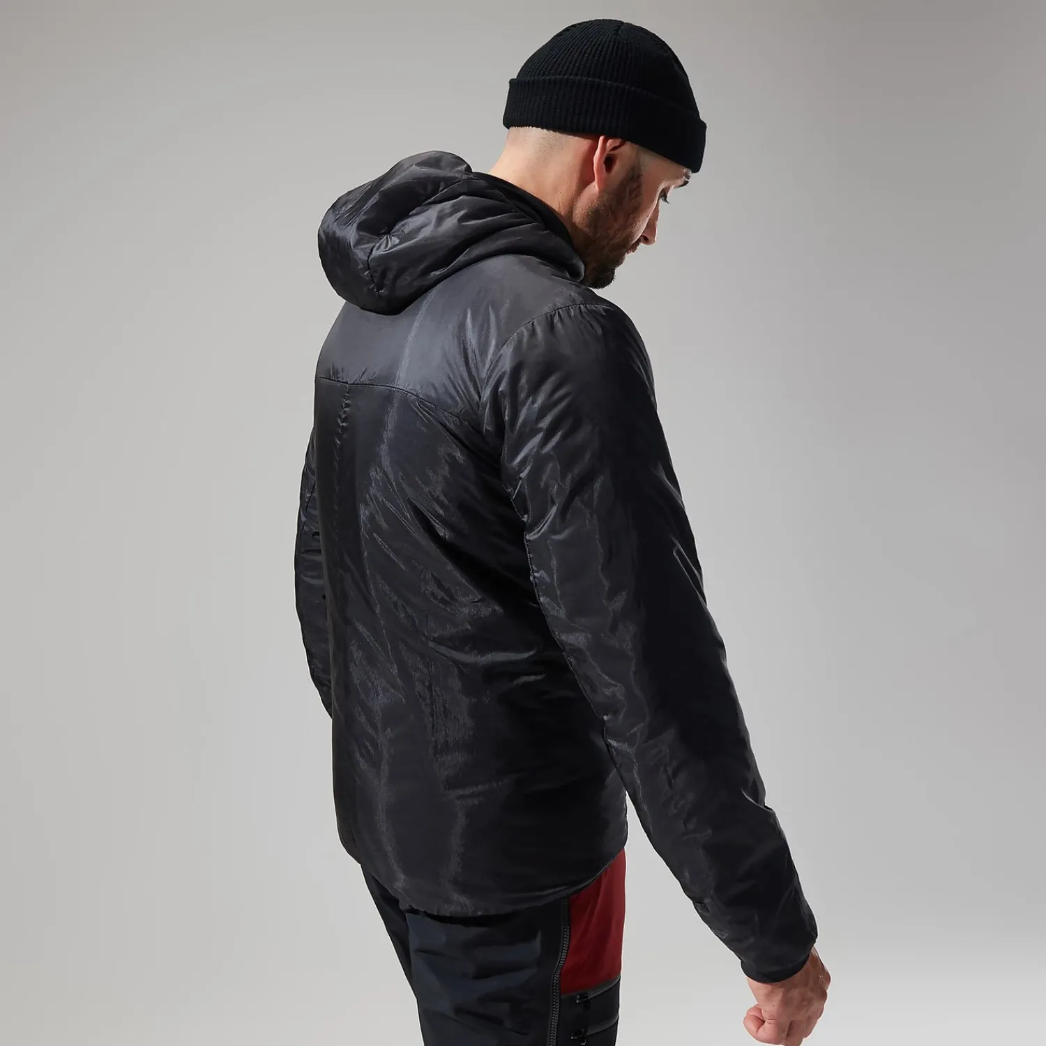 Berghaus MTN Arete LB Synthetischer Hoodie für Herren - Grau-Herren Hoodies Und Sweatshirts