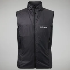 Berghaus MTN Arete LB Sythetische Weste für Herren - Grau/Schwarz-Herren Fleece | Westen