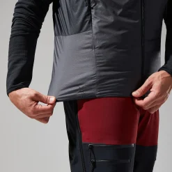 Berghaus MTN Arete LB Sythetische Weste für Herren - Grau/Schwarz-Herren Fleece | Westen
