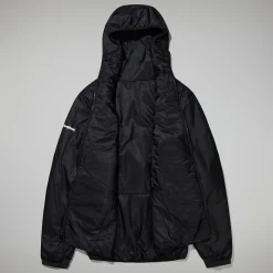 Berghaus MTN Arete Synthetischer Hoodie für Damen - Schwarz/Grau-Damen Isolierend | Lightweight