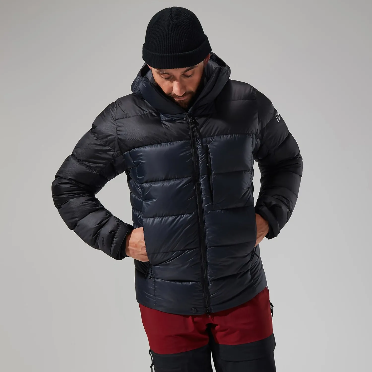Berghaus MTN Arete Ultra Down Hoodie für Herren - Schwarz-Herren Hoodies Und Sweatshirts | Isolierend