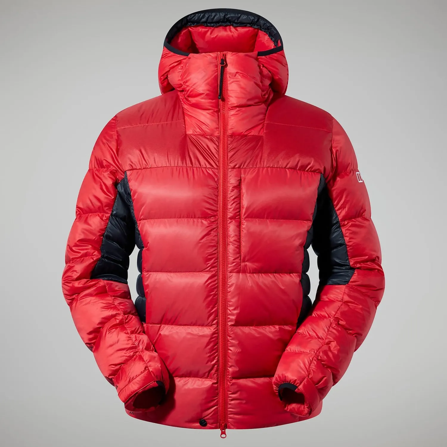 Berghaus MTN Arete Ultra Down Hoodie für Herren - Rot/Schwarz-Herren Hoodies Und Sweatshirts | Isolierend