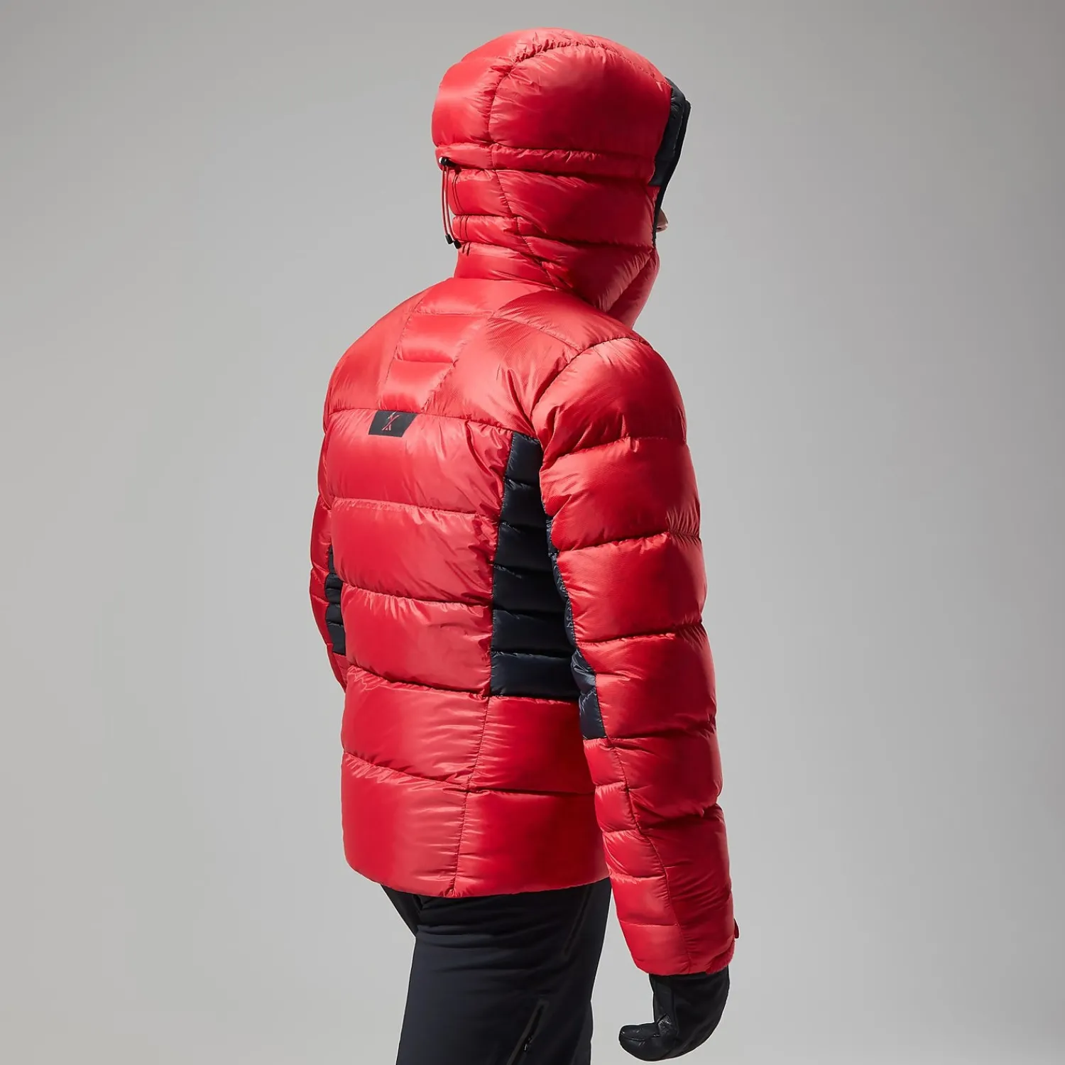 Berghaus MTN Arete Ultra Down Hoodie für Herren - Rot/Schwarz-Herren Hoodies Und Sweatshirts | Isolierend