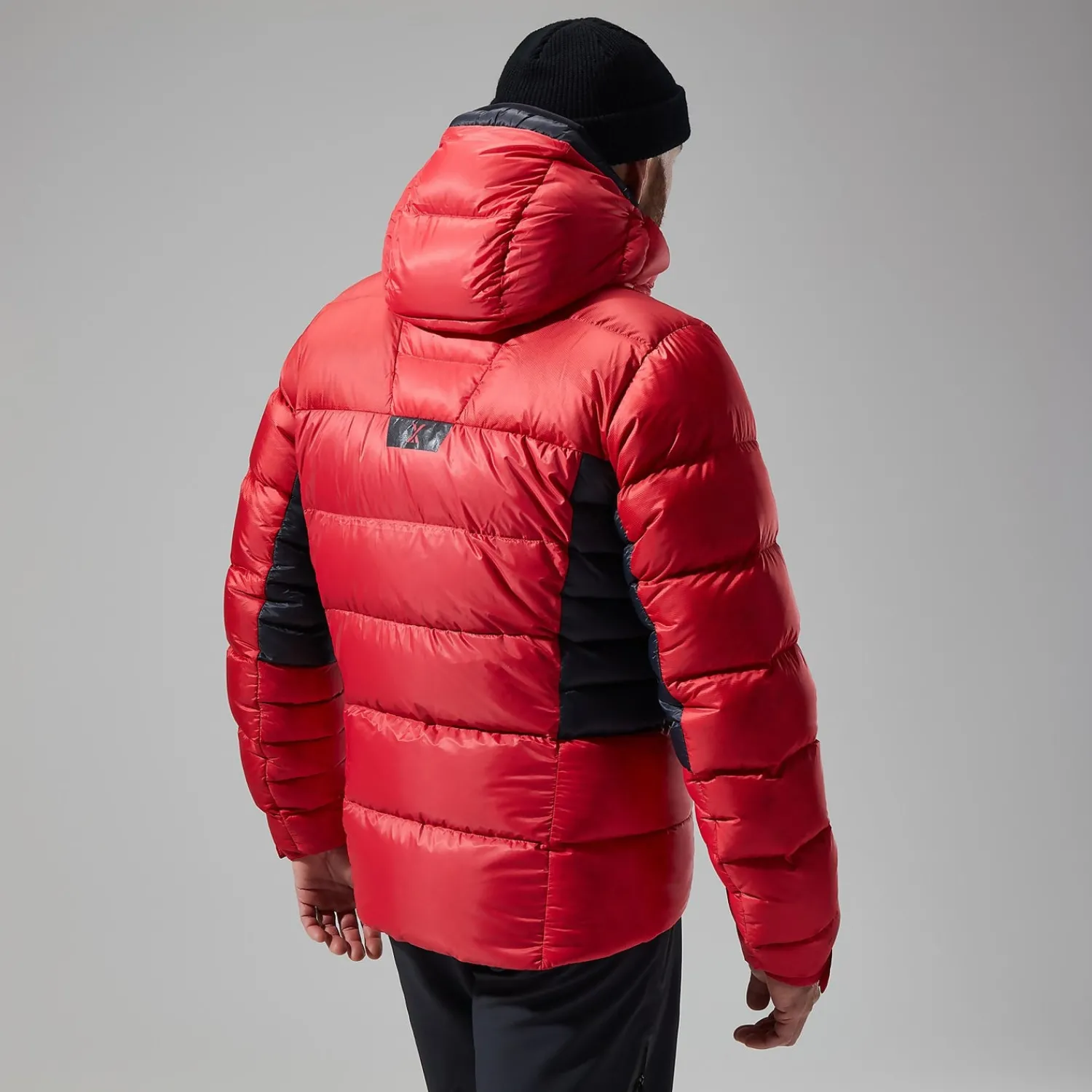 Berghaus MTN Arete Ultra Down Hoodie für Herren - Rot/Schwarz-Herren Hoodies Und Sweatshirts | Isolierend