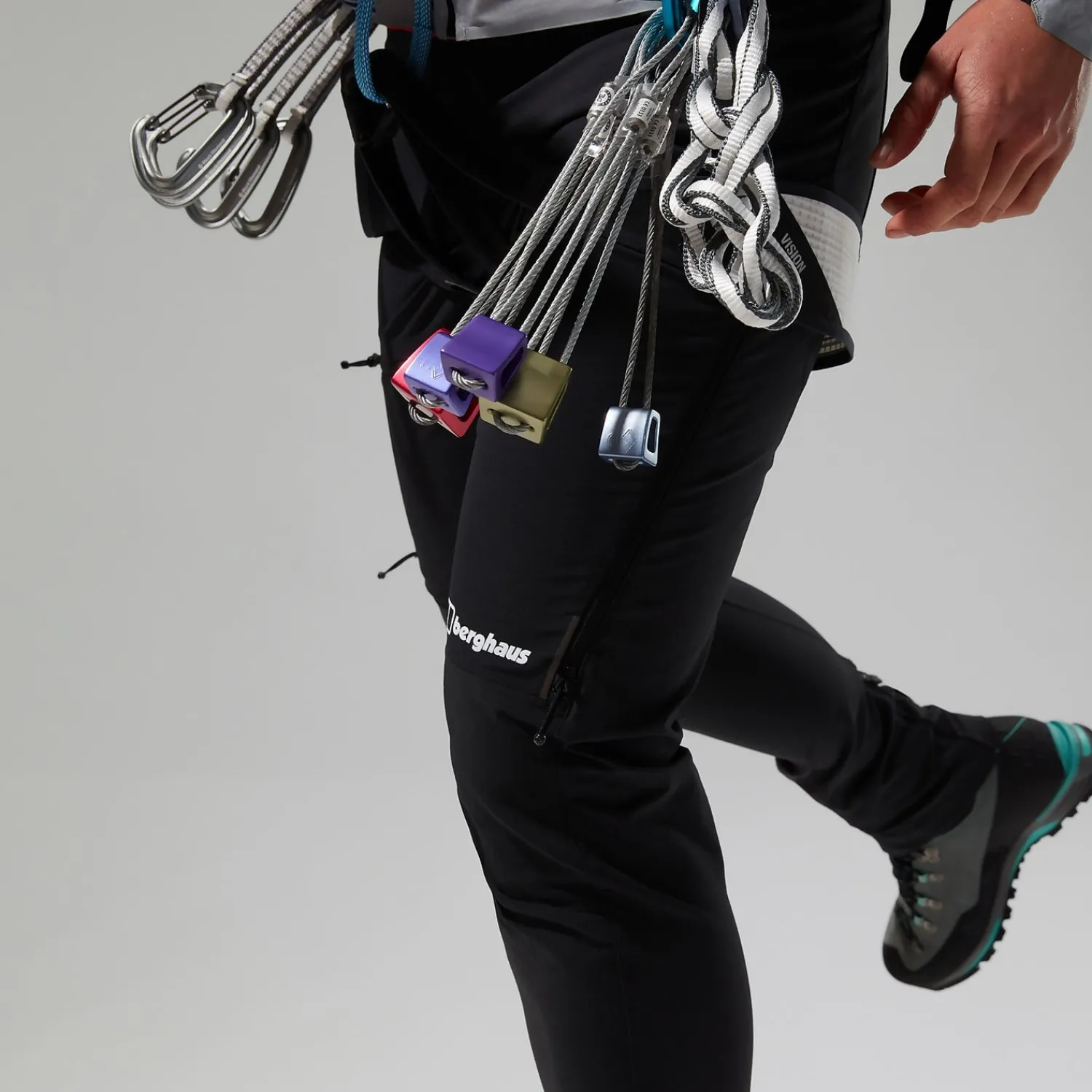 Berghaus MTN Guide Alpine Hosen für Damen - Schwarz-Damen Lange Hosen
