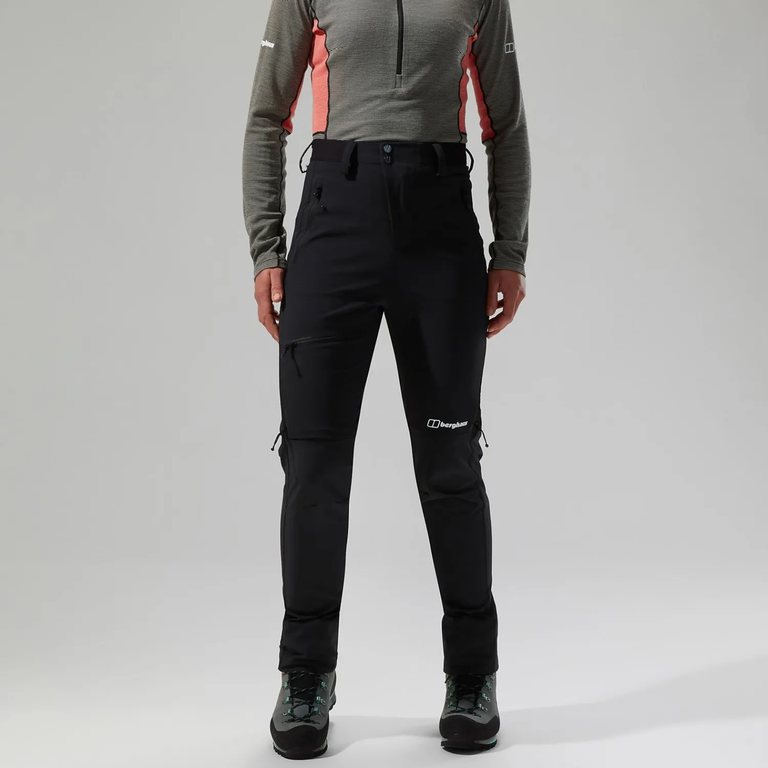 Berghaus MTN Guide Alpine Hosen für Damen - Schwarz-Damen Lange Hosen