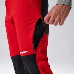 Berghaus MTN Guide Alpine Hosen für Herren - Rot/Schwarz-Herren Lange Hosen