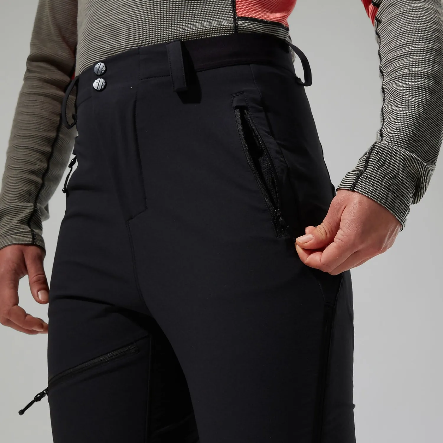 Berghaus MTN Guide Alpine Hosen für Damen - Schwarz-Damen Lange Hosen