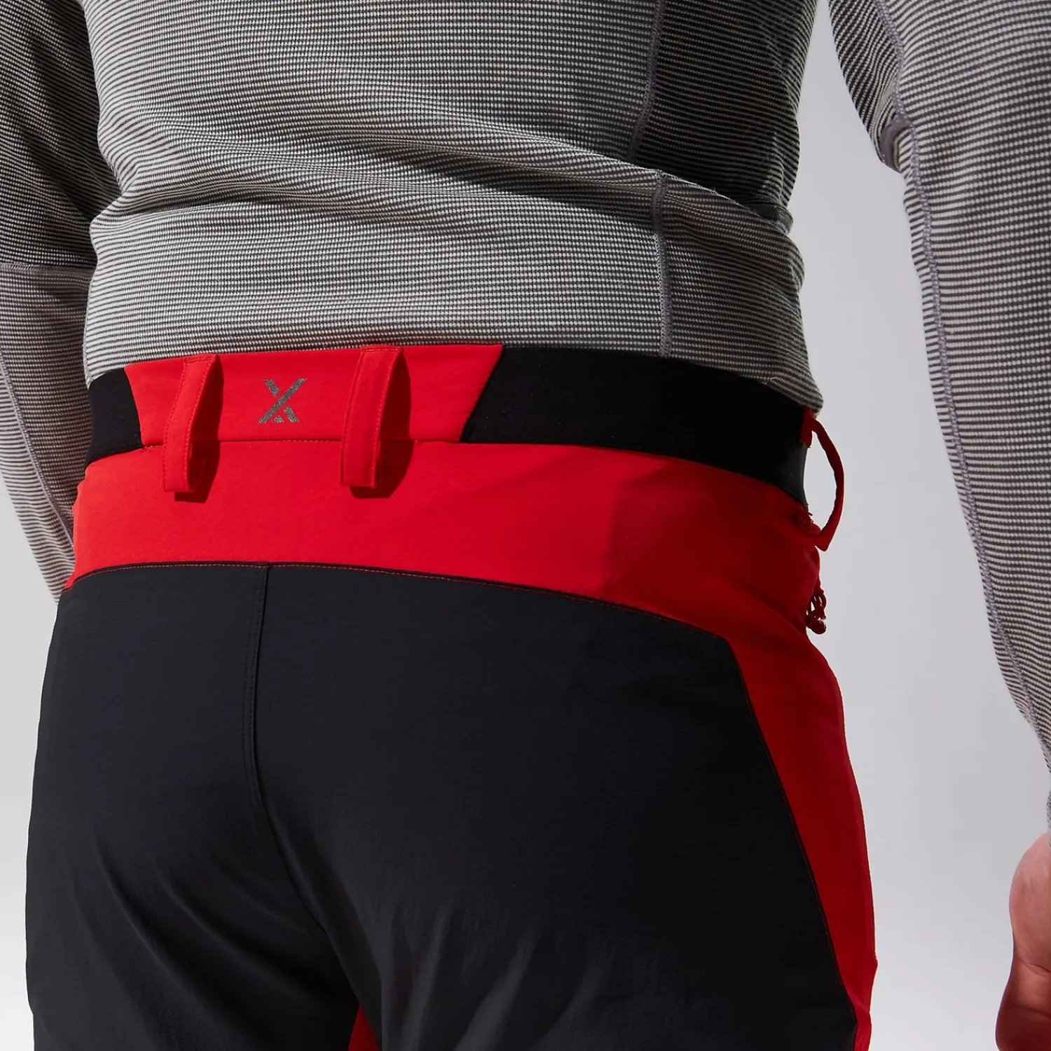 Berghaus MTN Guide Alpine Hosen für Herren - Rot/Schwarz-Herren Lange Hosen