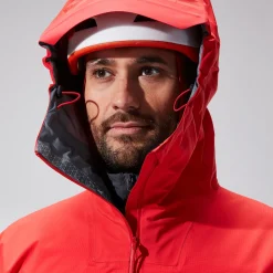 Berghaus MTN Guide Alpine Pro Jacken für Herren - Rot-Herren Wasserdicht | Herren Leichte