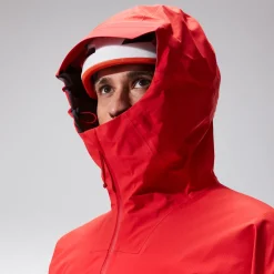 Berghaus MTN Guide Alpine Pro Jacken für Herren - Rot-Herren Wasserdicht | Herren Leichte
