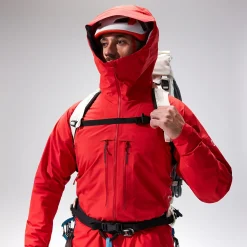 Berghaus MTN Guide Alpine Pro Jacken für Herren - Rot-Herren Wasserdicht | Herren Leichte