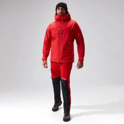 Berghaus MTN Guide Alpine Pro Jacken für Herren - Rot-Herren Wasserdicht | Herren Leichte