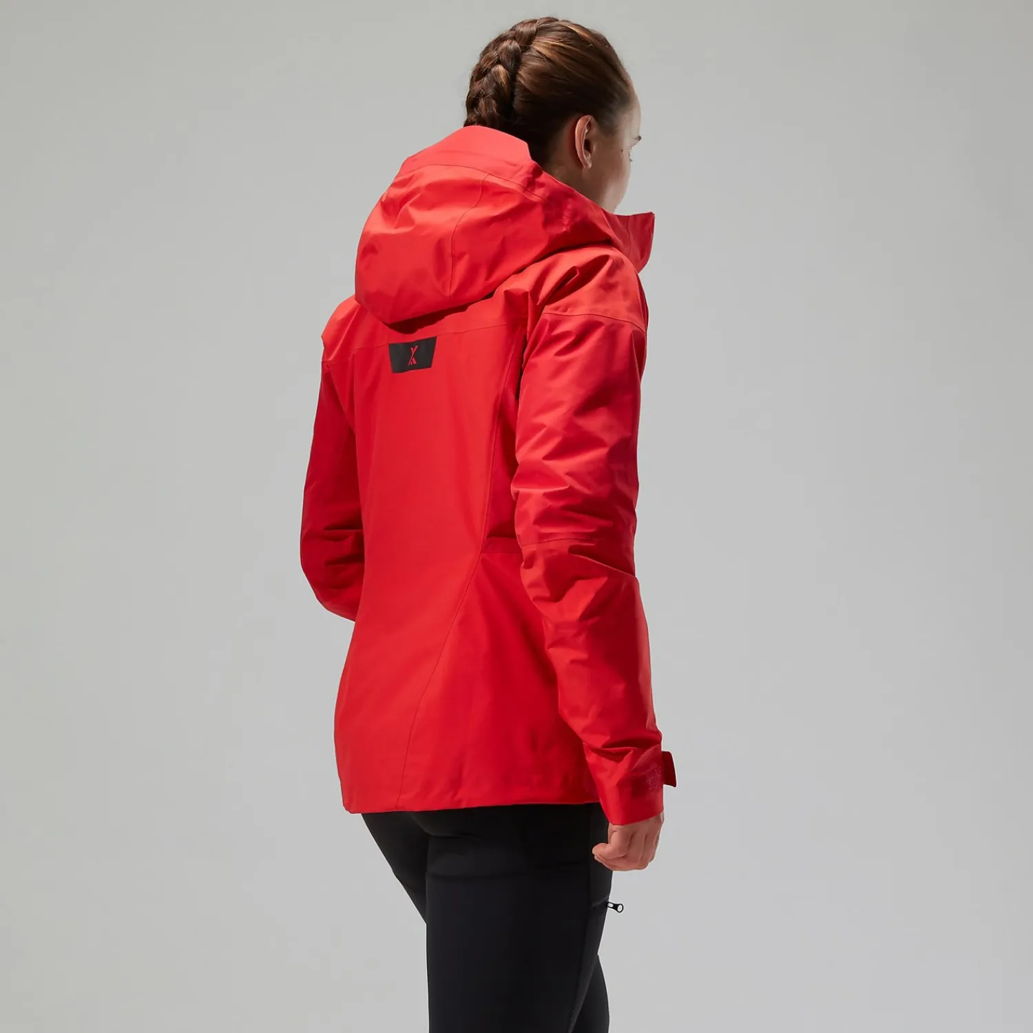 Berghaus MTN Guide Alpine Pro Jacken für Damen - Rot-Damen Wasserdicht | Lightweight