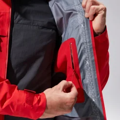 Berghaus MTN Guide Alpine Pro Jacken für Herren - Rot-Herren Wasserdicht | Herren Leichte