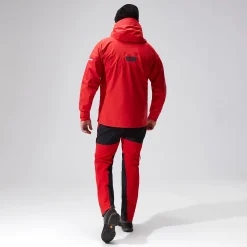 Berghaus MTN Guide Alpine Pro Jacken für Herren - Rot-Herren Wasserdicht | Herren Leichte