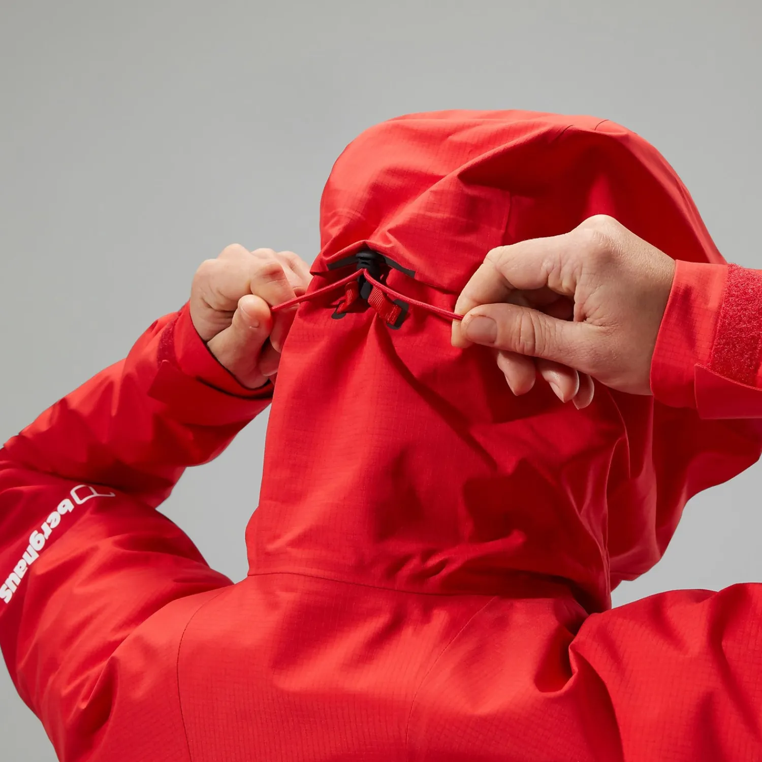 Berghaus MTN Guide Alpine Pro Jacken für Damen - Rot-Damen Wasserdicht | Lightweight