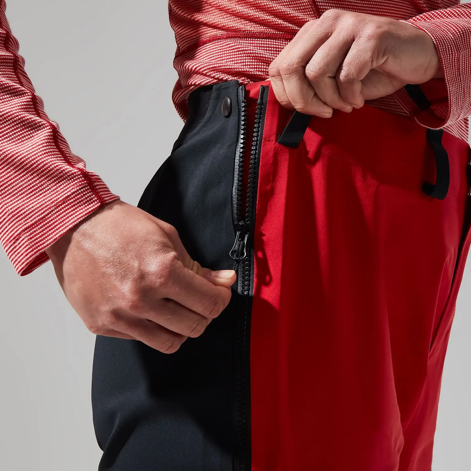 Berghaus MTN Guide GTX Pro Hose für Damen - Rot/Schwarz-Damen Überhosen | Lange Hosen