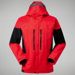 Berghaus MTN Guide GTX Pro Jacken für Herren - Rot/Schwarz-Herren Wasserdicht