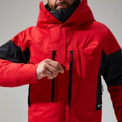 Berghaus MTN Guide GTX Pro Jacken für Herren - Rot/Schwarz-Herren Wasserdicht