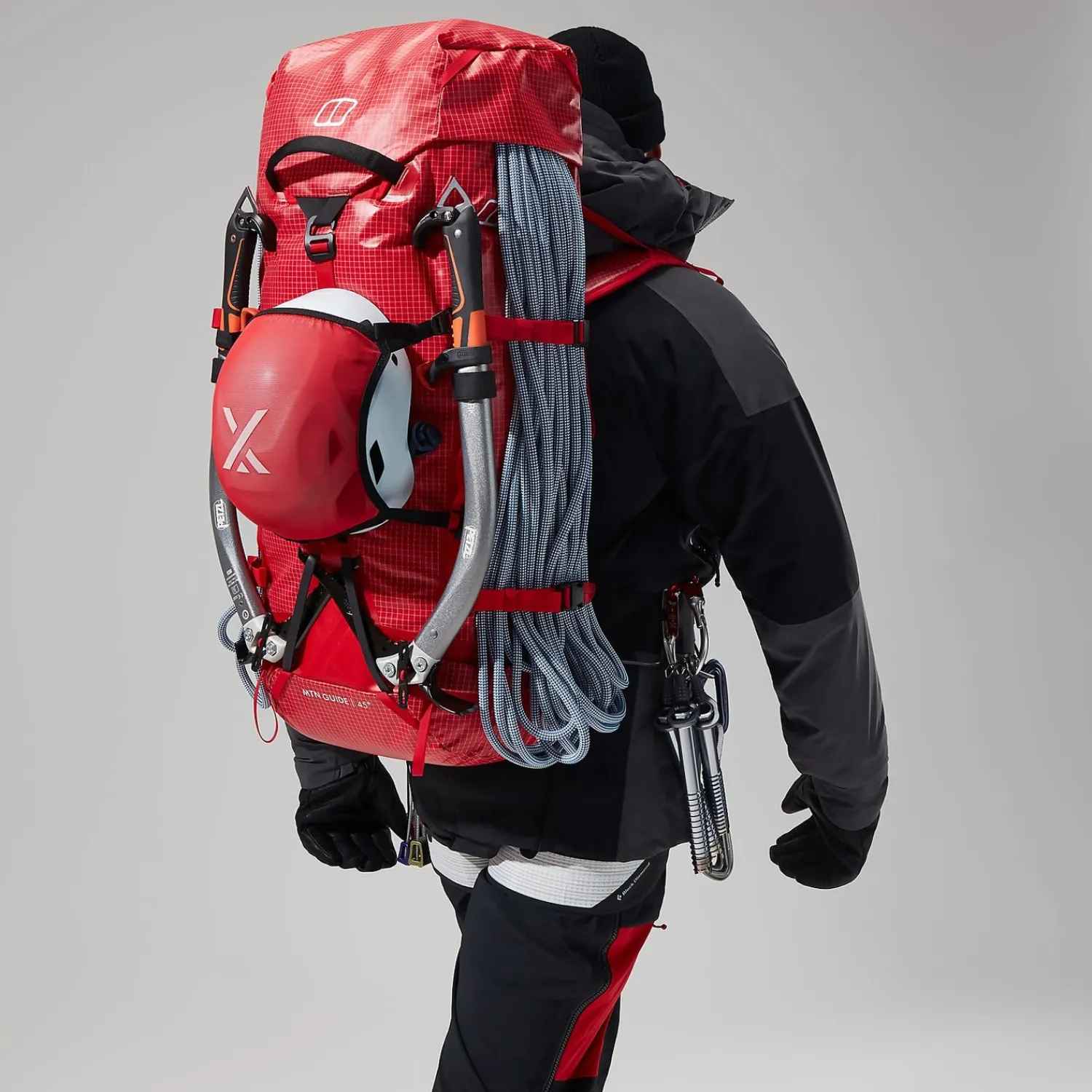 Berghaus MTN Guide GTX Pro Jacken für Herren - Grau/Schwarz-Herren Wasserdicht