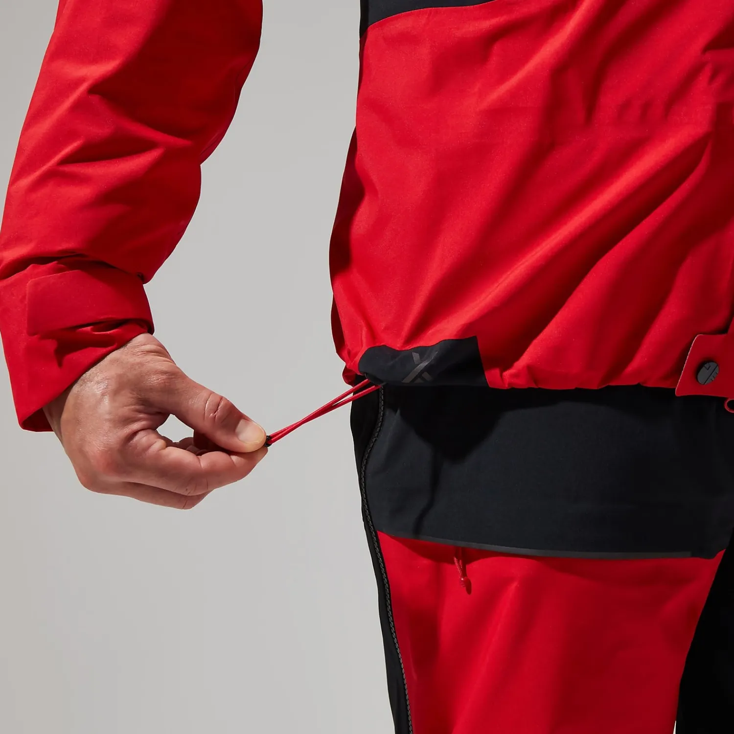 Berghaus MTN Guide GTX Pro Jacken für Herren - Rot/Schwarz-Herren Wasserdicht