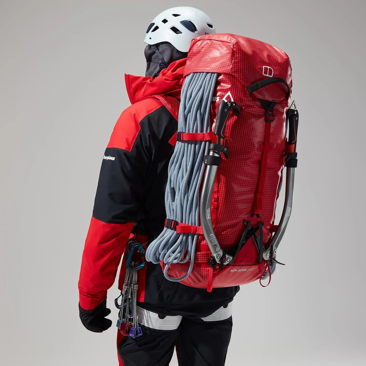 Berghaus MTN Guide GTX Pro Jacken für Herren - Rot/Schwarz-Herren Wasserdicht
