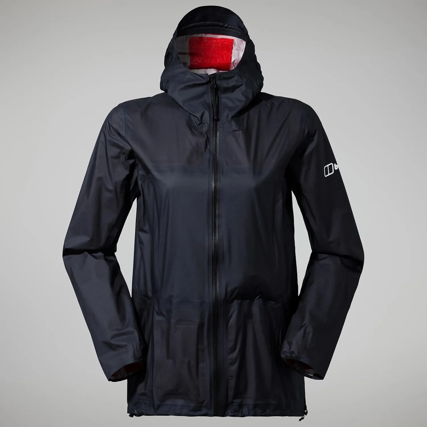 Berghaus MTN Guide Hyper Alpha Jacken für Damen - Schwarz-Damen Wasserdicht | Lightweight