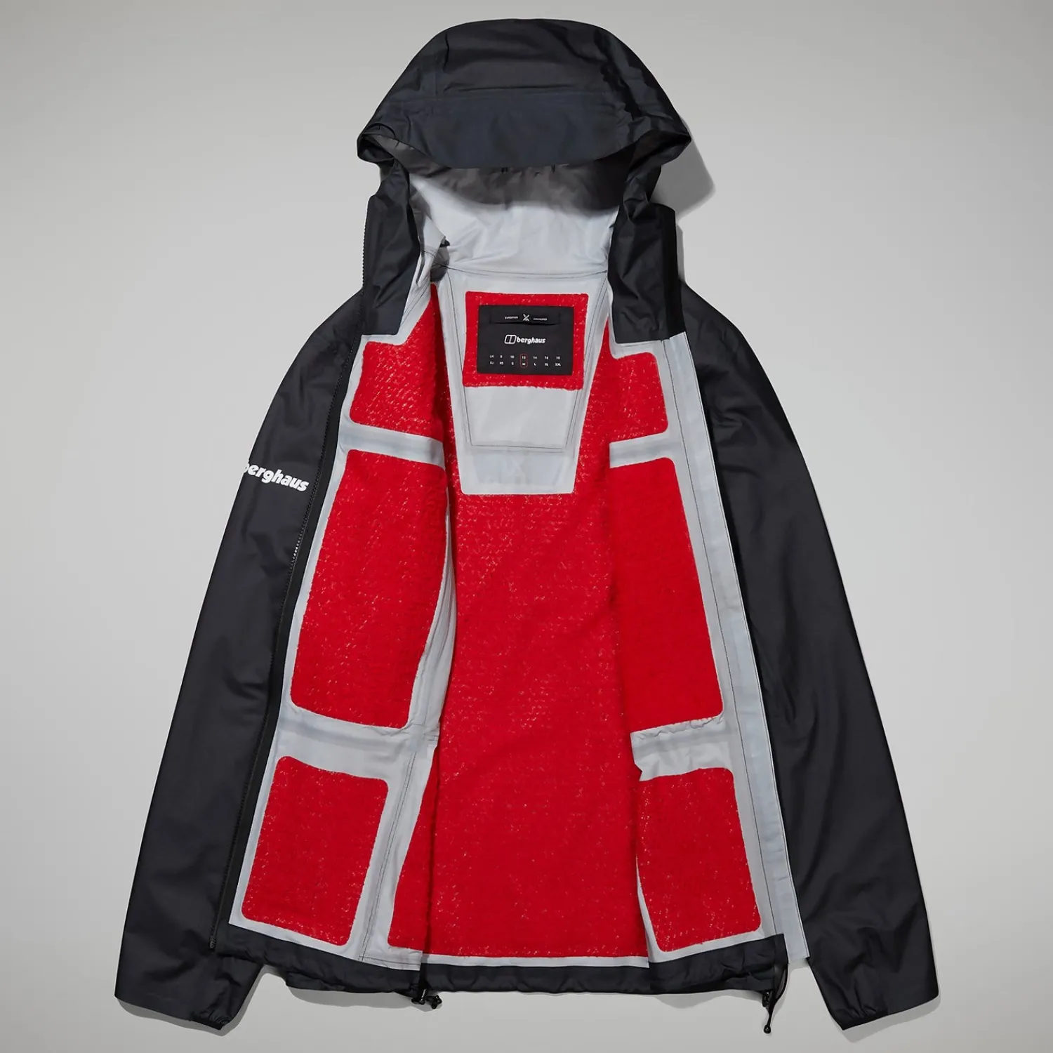 Berghaus MTN Guide Hyper Alpha Jacken für Damen - Schwarz-Damen Wasserdicht | Lightweight