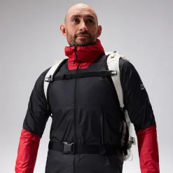 Berghaus MTN Guide Hyper LT Jacken für Herren - Schwarz/Rot-Herren Wasserdicht | Herren Leichte
