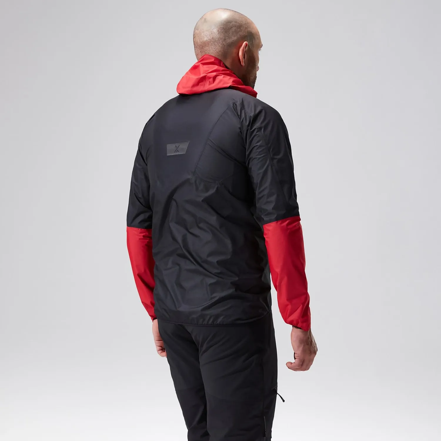 Berghaus MTN Guide Hyper LT Jacken für Herren - Schwarz/Rot-Herren Wasserdicht | Herren Leichte