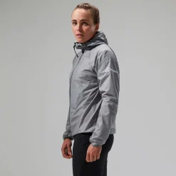 Berghaus MTN Guide Hyper LT Jacken für Damen - Grau-Damen Wasserdicht | Lightweight
