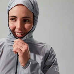Berghaus MTN Guide Hyper LT Jacken für Damen - Grau-Damen Wasserdicht | Lightweight