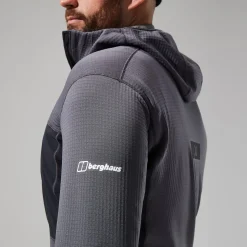 Berghaus MTN Guide MW Hoodie für Herren - Grau/Schwarz-Herren Hoodies Und Sweatshirts