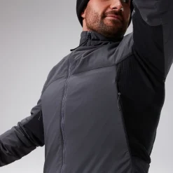 Berghaus MTN Guide MW Hybrid Jacken für Herren - Grau/Schwarz-Herren Isolierend