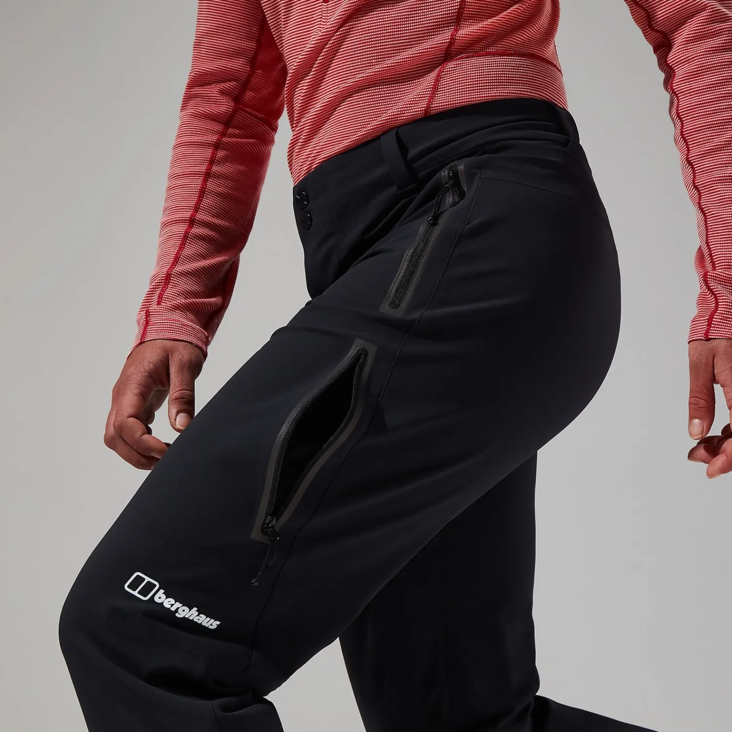 Berghaus MTN Guide MW Technical Pant für Damen - Schwarz-Damen Lange Hosen