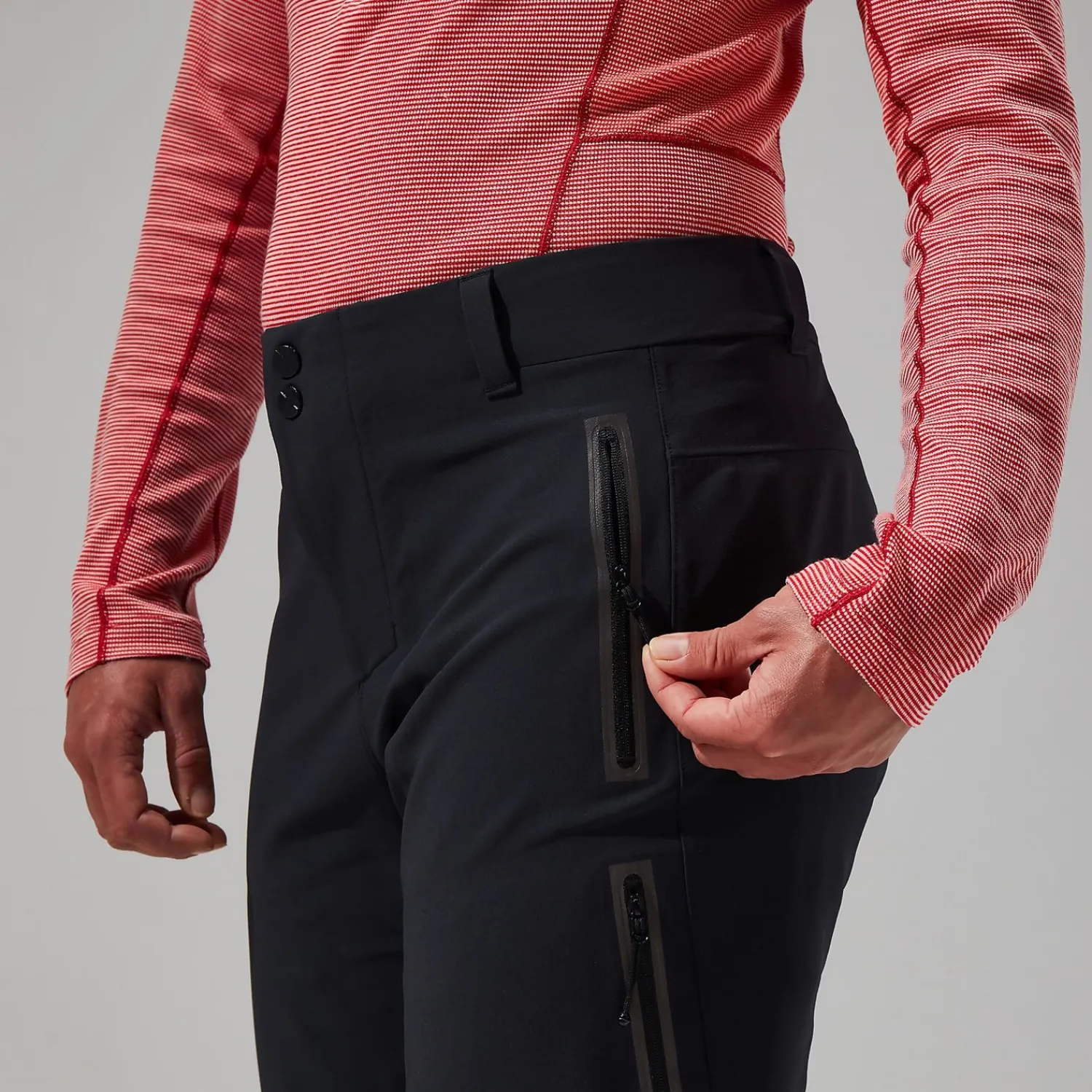 Berghaus MTN Guide MW Technical Pant für Damen - Schwarz-Damen Lange Hosen