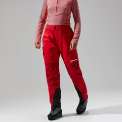 Berghaus MTN Seeker GTX Hose für Damen - Rot-Damen Überhosen | Lange Hosen