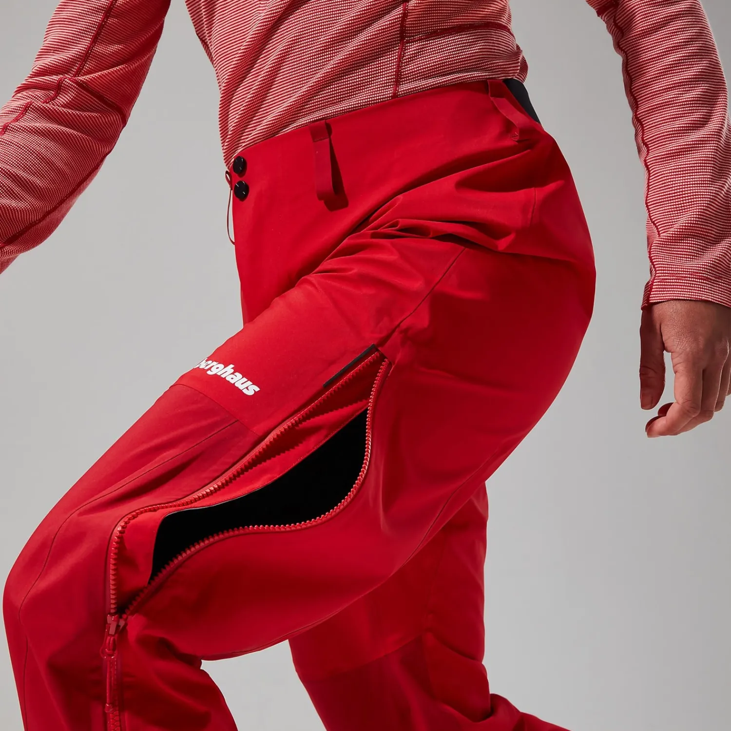 Berghaus MTN Seeker GTX Hose für Damen - Rot-Damen Überhosen | Lange Hosen