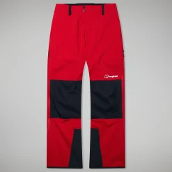Berghaus MTN Seeker GTX Hose für Herren - Rot/Schwarz-Herren Überhosen | Lange Hosen