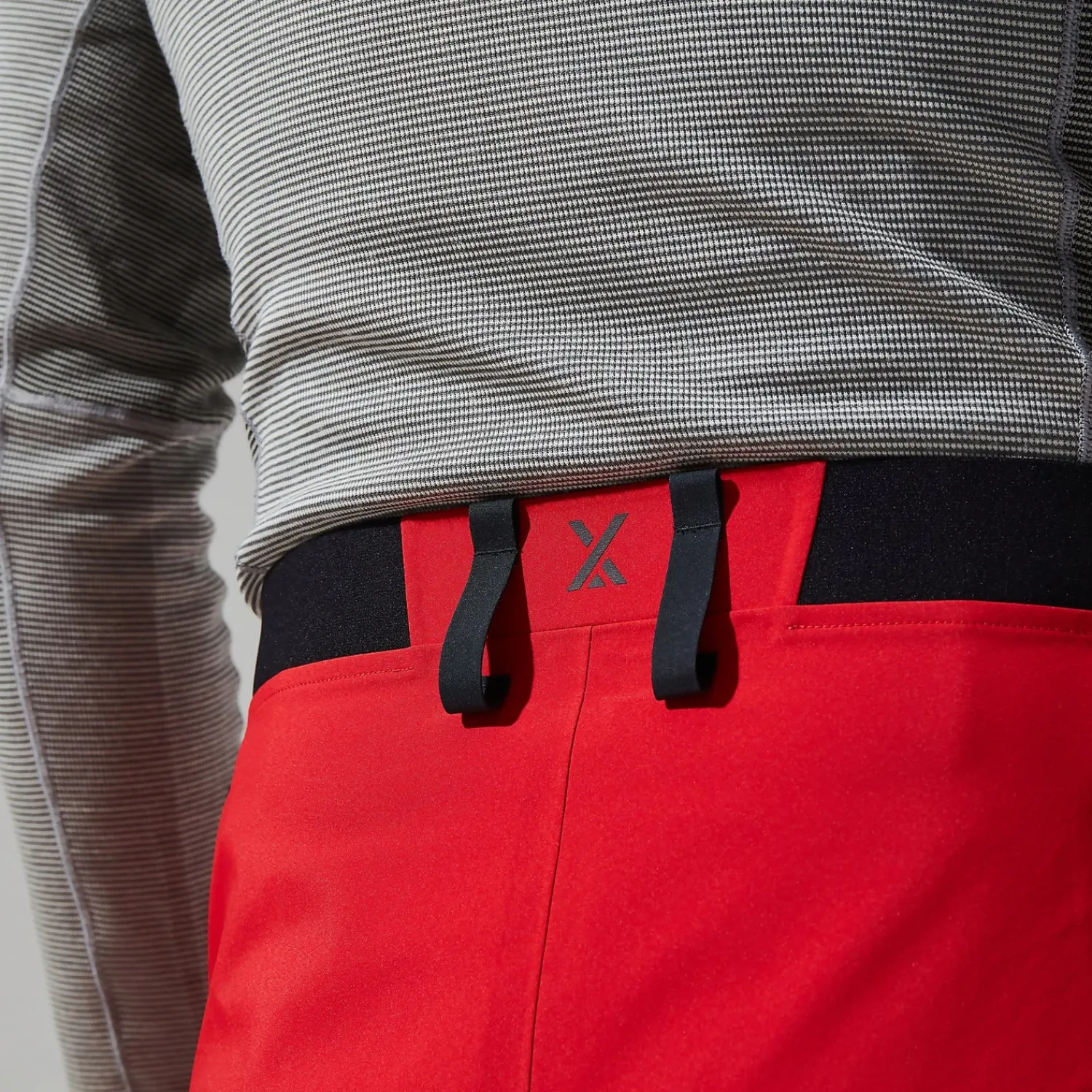 Berghaus MTN Seeker GTX Hose für Herren - Rot/Schwarz-Herren Überhosen | Lange Hosen