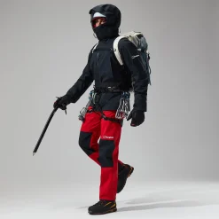Berghaus MTN Seeker GTX Hose für Herren - Rot/Schwarz-Herren Überhosen | Lange Hosen