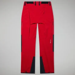 Berghaus MTN Seeker GTX Hose für Herren - Rot/Schwarz-Herren Überhosen | Lange Hosen