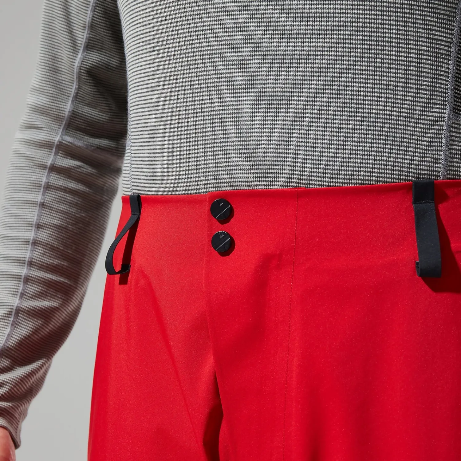 Berghaus MTN Seeker GTX Hose für Herren - Rot/Schwarz-Herren Überhosen | Lange Hosen