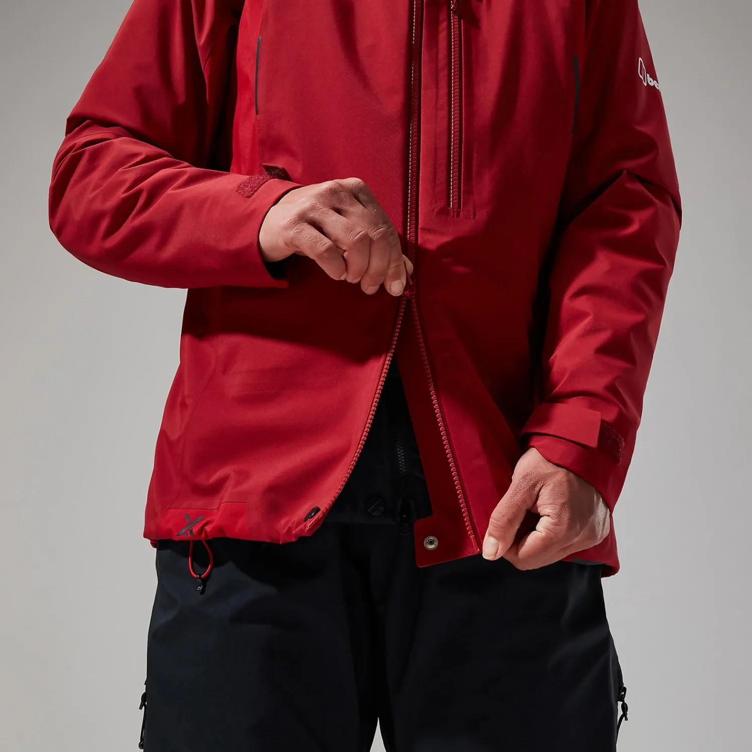 Berghaus MTN Seeker GTX Jacken für Damen - Dunkelrot/Rot-Damen Wasserdicht