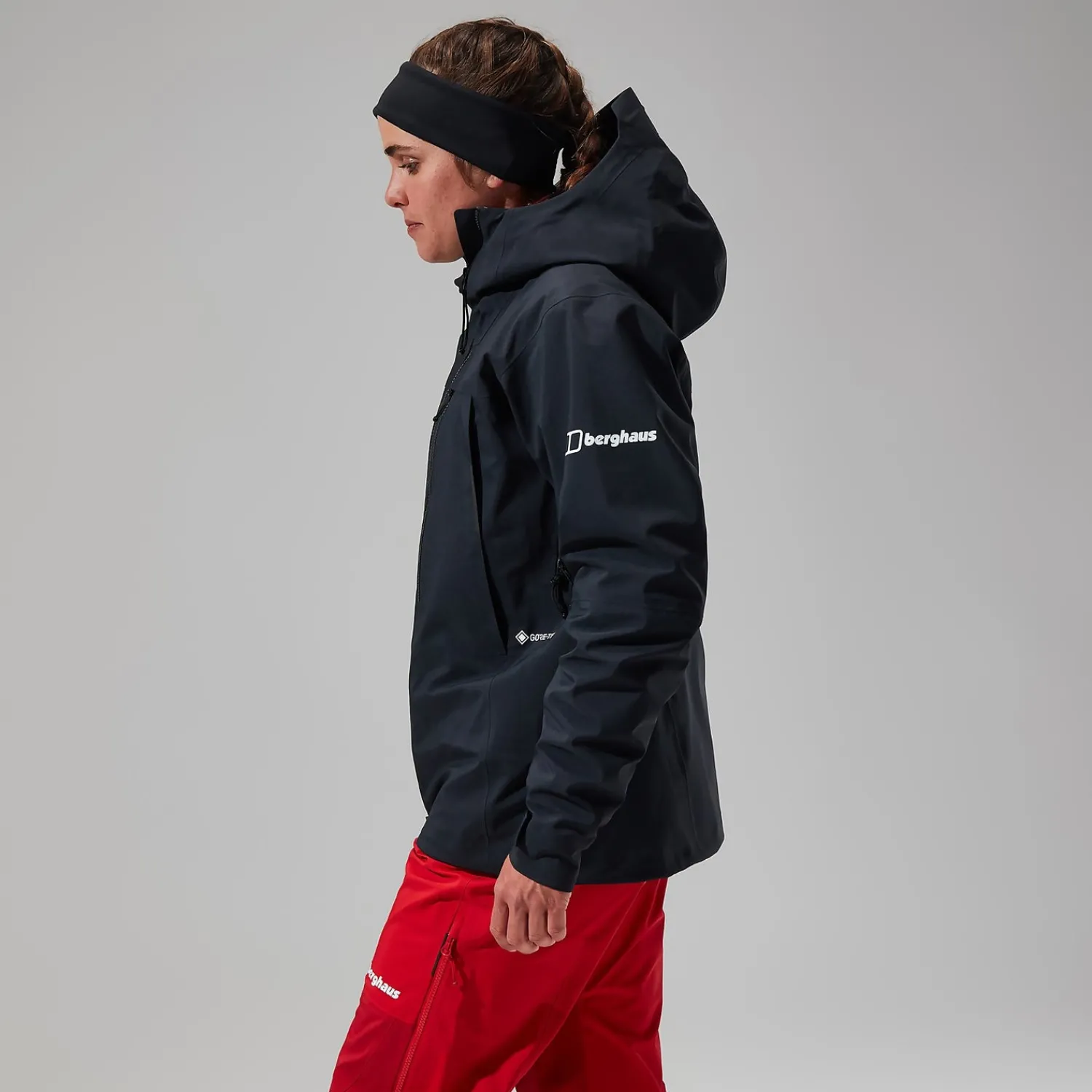 Berghaus MTN Seeker GTX Jacken für Damen - Schwarz-Damen Wasserdicht