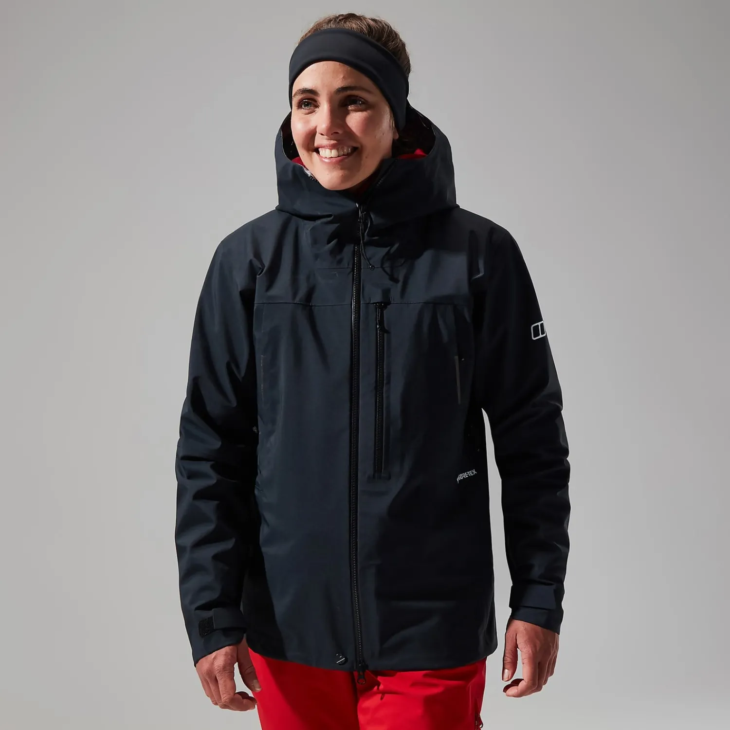 Berghaus MTN Seeker GTX Jacken für Damen - Schwarz-Damen Wasserdicht