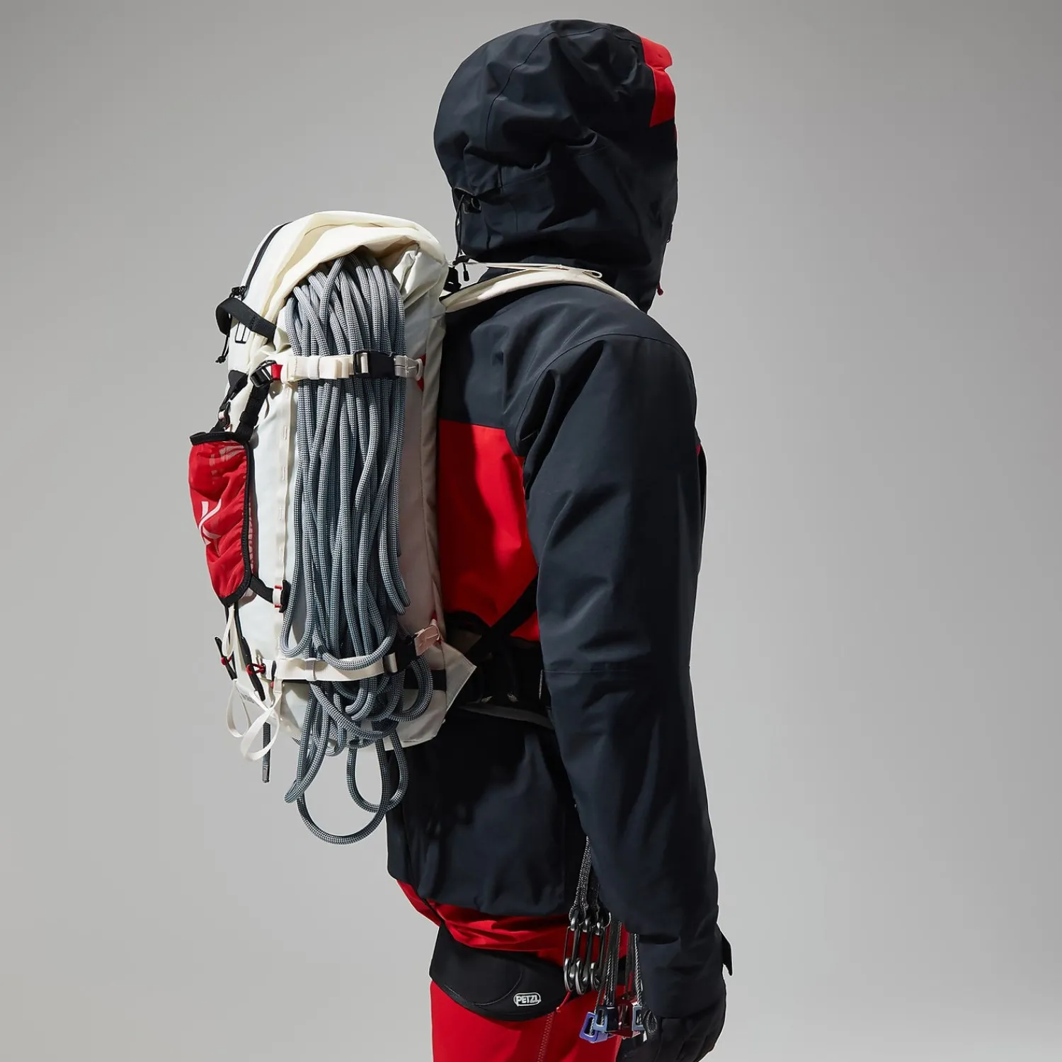 Berghaus MTN Seeker GTX Jacken für Herren - Schwarz/Rot-Herren Wasserdicht