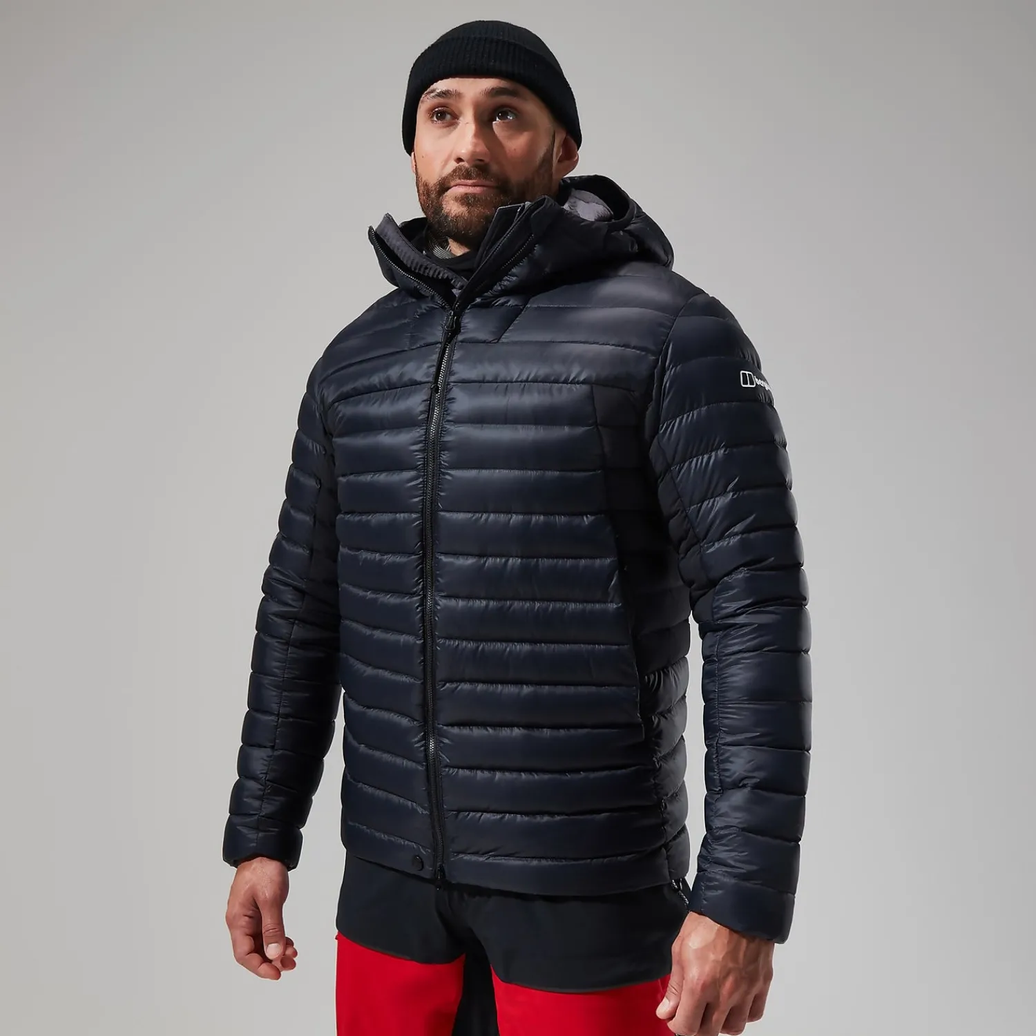 Berghaus MTN Seeker MW Daunen Hoodie für Herren - Schwarz-Herren Hoodies Und Sweatshirts | Isolierend